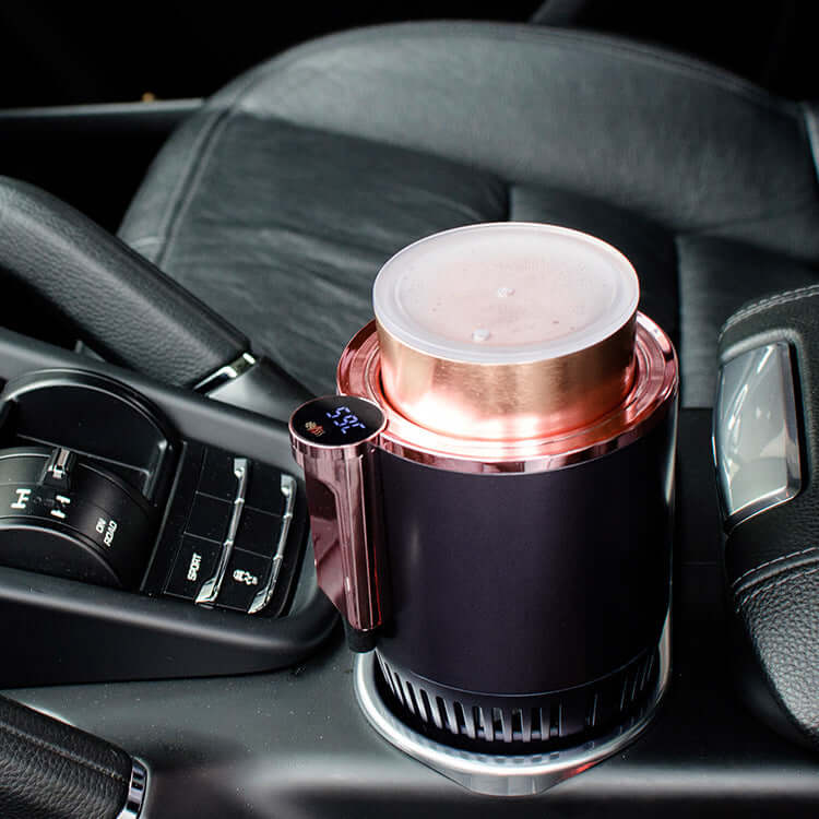 Smart Car Cup: Heat & Cool Your Drinks On-the-Go