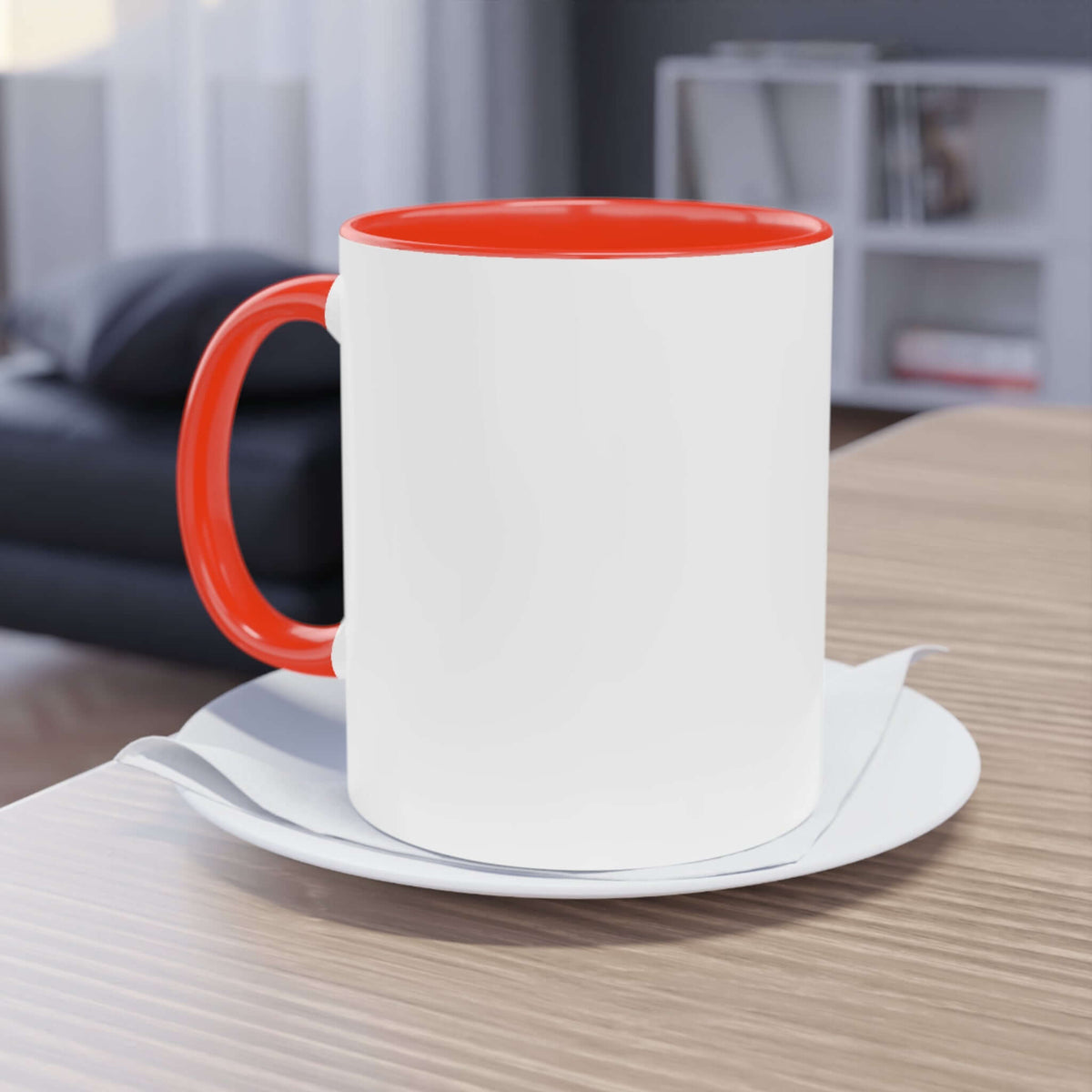 Tasse à café bicolore, 11 oz