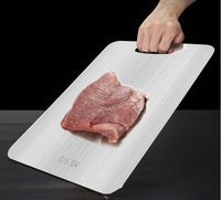 Premium Stainless Steel Cutting Board - Durable, Hygienic, Modern