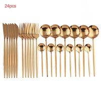 24pcs Luxury Cutlery Set