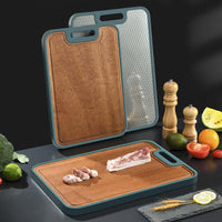 Ebony Thick 304 Stainless Steel Double-sided Cutting Board