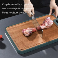 Ebony Thick 304 Stainless Steel Double-sided Cutting Board