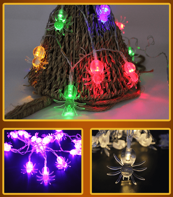 Halloween Pumpkin LED Lantern - Spooktacular String Lights