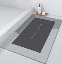 Tapis absorbant pour les pieds en terre de diatomées douce