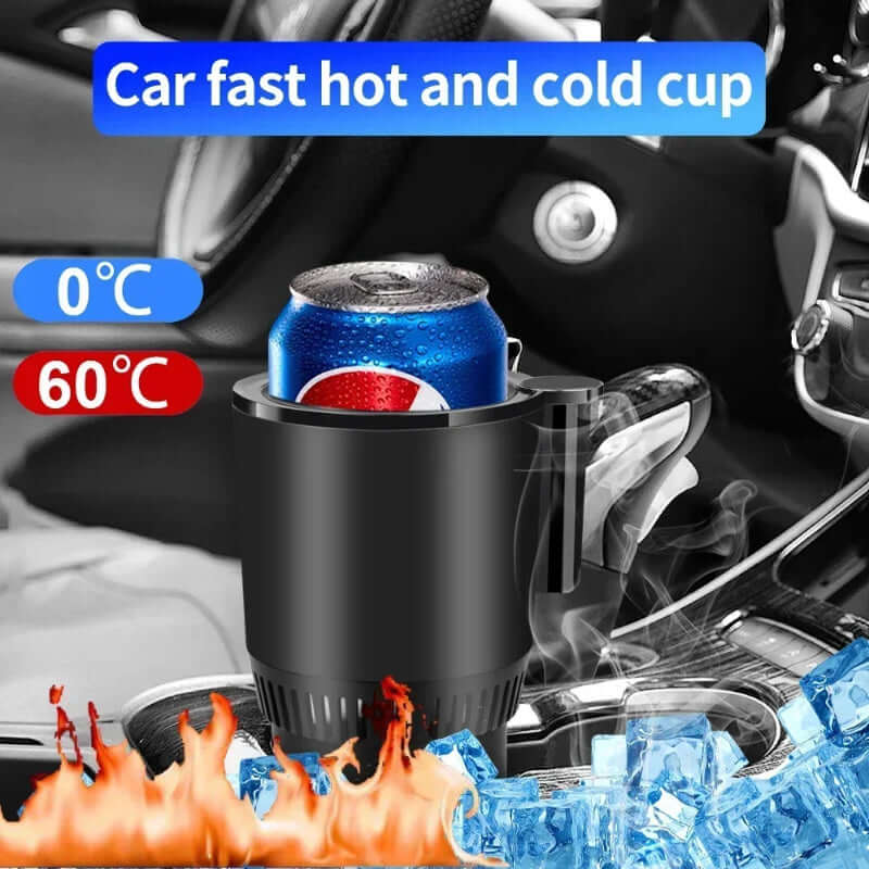 Smart Car Cup: Heat & Cool Your Drinks On-the-Go