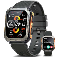 Sport Smart Watch with Bluetooth Calling, fitness tracking, and durable design for outdoor activities.