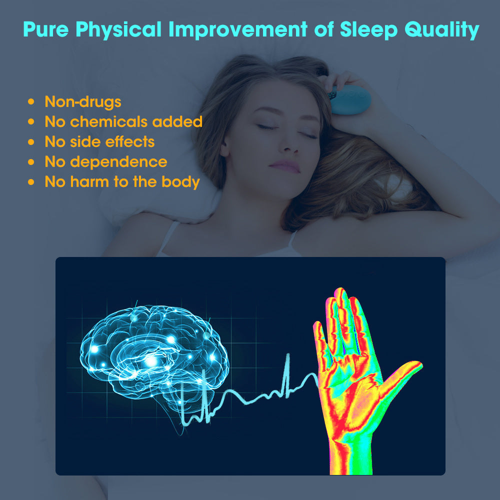 Sleep Aid Hand-held Micro-current Intelligent Relieve Anxiety Depression Fast Sleep Instrument Sleeper Therapy Insomnia Device