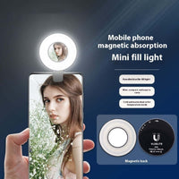 Mobile Phone Fill-in Light Live Broadcast Mini Makeup Mirror Light