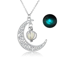 Collier de guérison en pierre naturelle brillante de lune à la mode pour femmes, cadeau, pendentif lumineux, bijoux