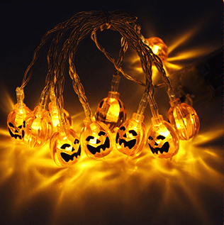 Halloween Pumpkin LED Lantern - Spooktacular String Lights