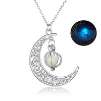 Collier de guérison en pierre naturelle brillante de lune à la mode pour femmes, cadeau, pendentif lumineux, bijoux