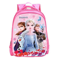 Sac à dos Disney Frozen Elsa Anna Snow Queen mignon sacs à dos enfants sac d'école sac à dos respirant filles cadeau