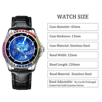 Men's Watch Fully Automatic Mechanical Watches Waterproof Night Light Personalized Fashion Diamond Wristwatch Hot Sale