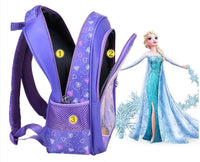 Sac à dos Disney Frozen Elsa Anna Snow Queen mignon sacs à dos enfants sac d'école sac à dos respirant filles cadeau