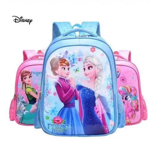 Sac à dos Disney Frozen Elsa Anna Snow Queen mignon sacs à dos enfants sac d'école sac à dos respirant filles cadeau