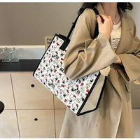 Miniso Hello Kitty Nouveau sac à main pour femme Sac à bandoulière tendance de haute qualité pour femme Sac de shopping de grande capacité pour fille