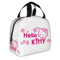 Benutzerdefinierte Hello Kitty Cat Lunchtasche, auslaufsichere Kühltasche, wärmeisoliert, Bento-Box für Frauen und Kinder, Picknick, Reise-Lebensmittel-Tragetaschen