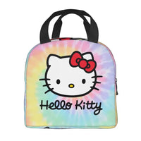 Benutzerdefinierte Hello Kitty Cat Lunchtasche, auslaufsichere Kühltasche, wärmeisoliert, Bento-Box für Frauen und Kinder, Picknick, Reise-Lebensmittel-Tragetaschen