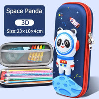 3D-Federmäppchen mit großem Fassungsvermögen, Einhorn, Kawaii, süße Stiftebox, Tasche, Beutel, Schulbedarf, Organizer, koreanisches japanisches Briefpapier