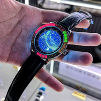 Men's Watch Fully Automatic Mechanical Watches Waterproof Night Light Personalized Fashion Diamond Wristwatch Hot Sale