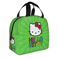 Benutzerdefinierte Hello Kitty Cat Lunchtasche, auslaufsichere Kühltasche, wärmeisoliert, Bento-Box für Frauen und Kinder, Picknick, Reise-Lebensmittel-Tragetaschen