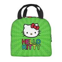 Benutzerdefinierte Hello Kitty Cat Lunchtasche, auslaufsichere Kühltasche, wärmeisoliert, Bento-Box für Frauen und Kinder, Picknick, Reise-Lebensmittel-Tragetaschen