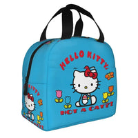 Benutzerdefinierte Hello Kitty Cat Lunchtasche, auslaufsichere Kühltasche, wärmeisoliert, Bento-Box für Frauen und Kinder, Picknick, Reise-Lebensmittel-Tragetaschen