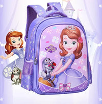 Sac à dos Disney Frozen Elsa Anna Snow Queen mignon sacs à dos enfants sac d'école sac à dos respirant filles cadeau