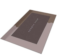 Tapis absorbant pour les pieds en terre de diatomées douce