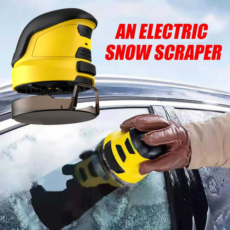 Beat the Chill: Cordless Electric Snow Scraper