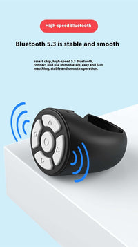 Smart Ring Remote Control - Hands-Free TikTok &amp; Camera Control