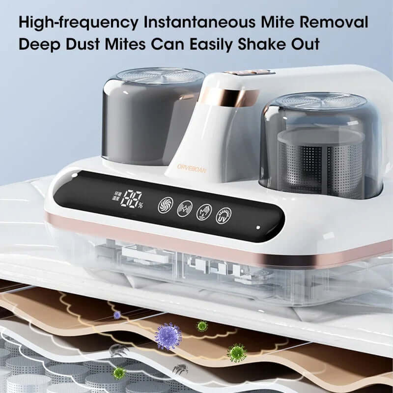 Ultimate Mite Remover: Cordless Handheld Vacuum Cleaner with UV Sterilization