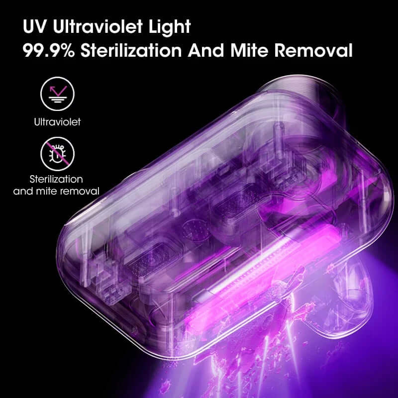 Ultimate Mite Remover: Cordless Handheld Vacuum Cleaner with UV Sterilization