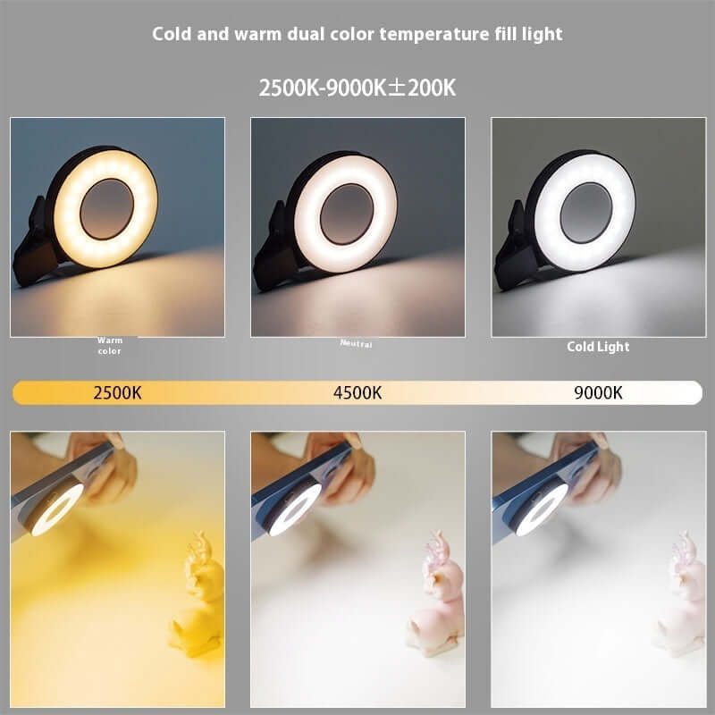 Mobile Phone Fill-in Light Live Broadcast Mini Makeup Mirror Light