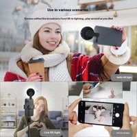 Mobile Phone Fill-in Light Live Broadcast Mini Makeup Mirror Light